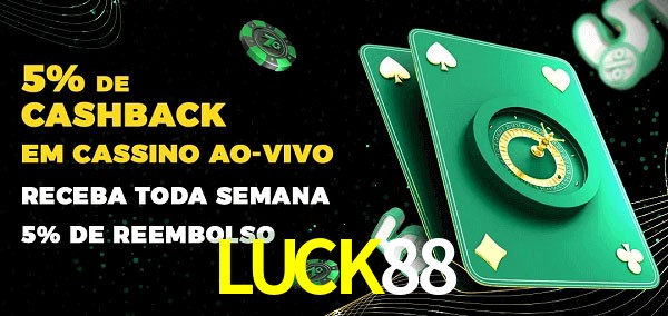 Promoções do cassino ao Vivo LUCK88